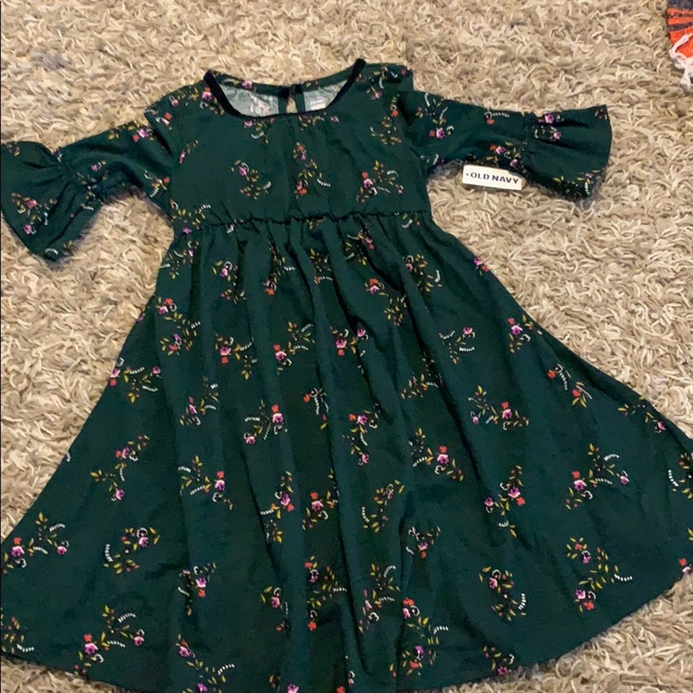 NWT Green Toddler Dress